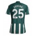 Tanie Strój piłkarski Manchester United Jadon Sancho #25 Koszulka Wyjazdowej 2023-24 Krótkie Rękawy